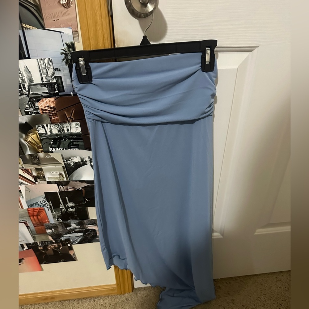 Urban Outfitters Blue V Dress